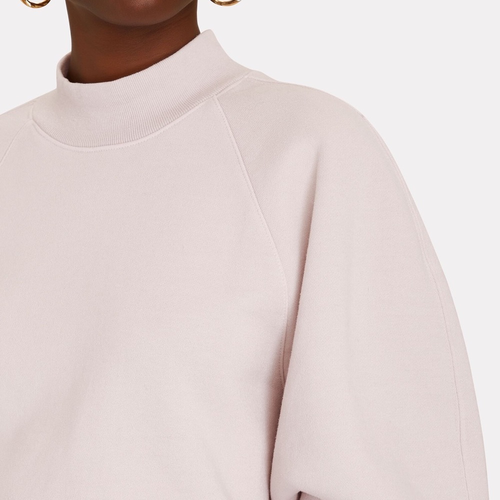 Agolde Tarron Mock Neck Sweatshirt View 5